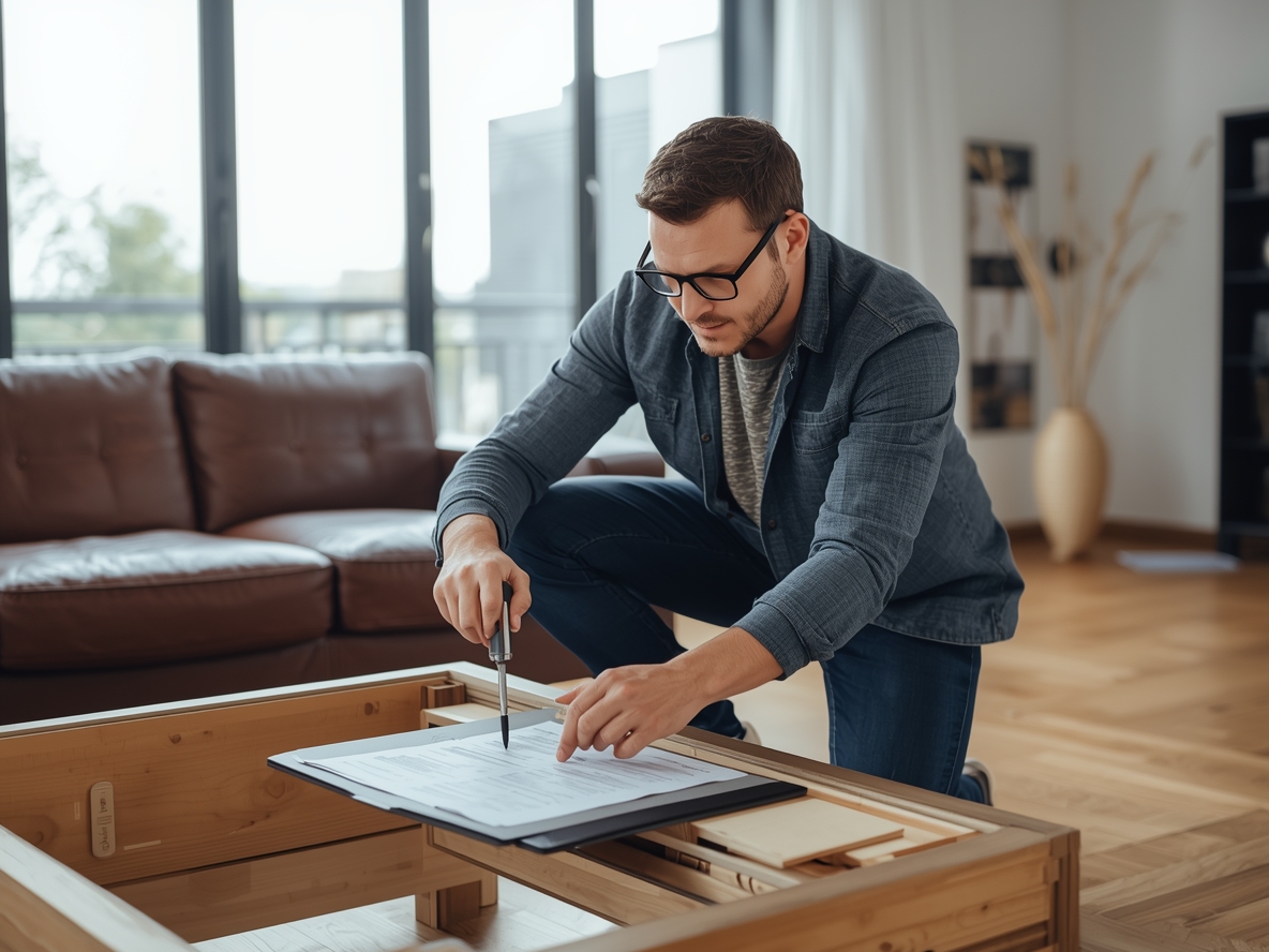 Standard furniture assembly package